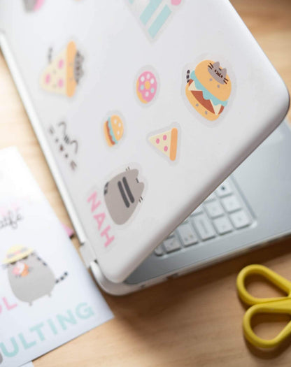 Grupo Erik Gadget Decals / Abziehbild Pusheen Foodie Collection - wasserdichte und wiederverwendbare Aufkleber