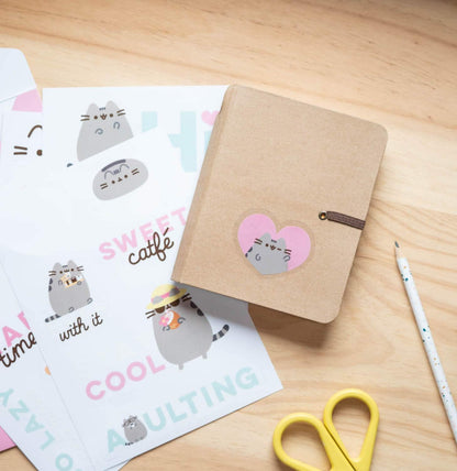 Grupo Erik Gadget Decals / Abziehbild Pusheen Foodie Collection - wasserdichte und wiederverwendbare Aufkleber