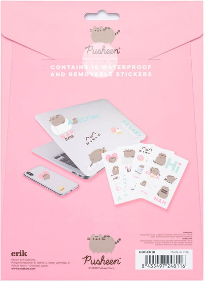 Grupo Erik Gadget Decals / Abziehbild Pusheen Foodie Collection - wasserdichte und wiederverwendbare Aufkleber