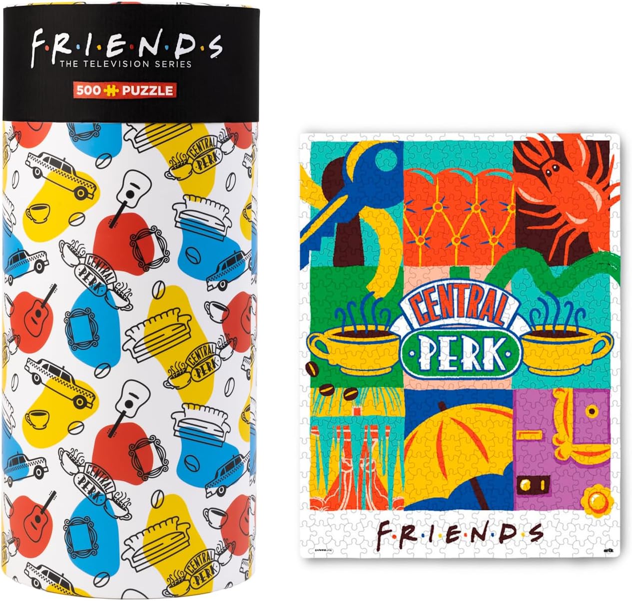 Grupo Erik Puzzel Friends - Legpuzzel 500 Stukjes - 61 x 45,7 cm - Inclusief geschenkverpakking en poster