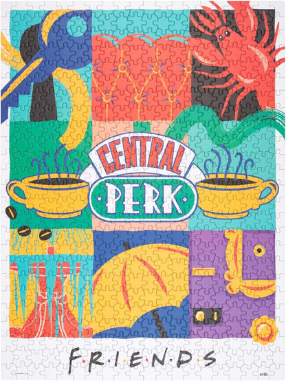 Grupo Erik Puzzel Friends - Legpuzzel 500 Stukjes - 61 x 45,7 cm - Inclusief geschenkverpakking en poster