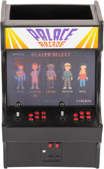 Grupo Erik Portapenne Stranger Things - Porta penne per Scrivania Gaming, Stranger Things Gadget : Accessori Scrivania Gaming in Resina │ Regalo per Fan, Merchandising Ufficiale (11,5x9 cm