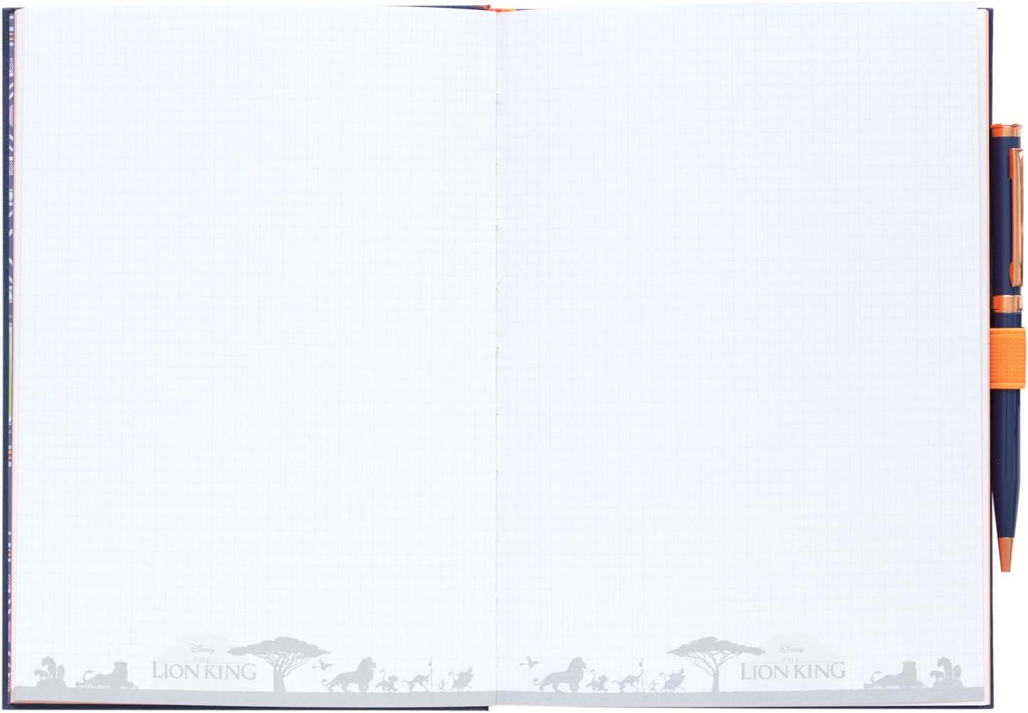 Grupo Erik Disney The Lion King Notebook A5 With Pen | Notebooks A5 | Notepads A5 | A5 Notepad | Squared Notebook A5 | Squared Paper | Sketchbook A5 | Lion King Gifts
