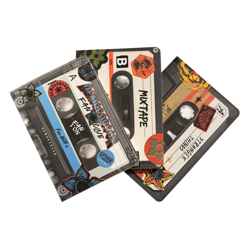 STRANGER THINGS - Walkman - 3 Pack of A6 Notebooks