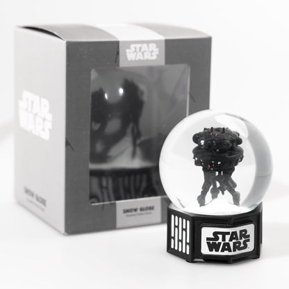Palla di vetro con Neve di Star Wars | Palla di Neve Star Wars, 8 x 10 cm, Sfera di cristallo con neve, Globo di Neve Natalizio, Palla di Neve divertente, Star Wars Gadget