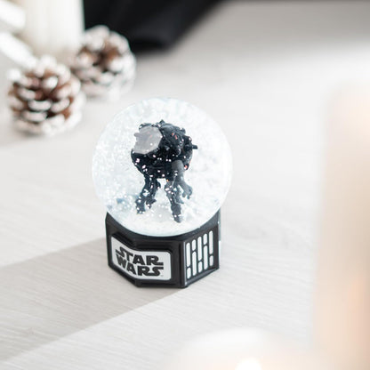 Palla di vetro con Neve di Star Wars | Palla di Neve Star Wars, 8 x 10 cm, Sfera di cristallo con neve, Globo di Neve Natalizio, Palla di Neve divertente, Star Wars Gadget