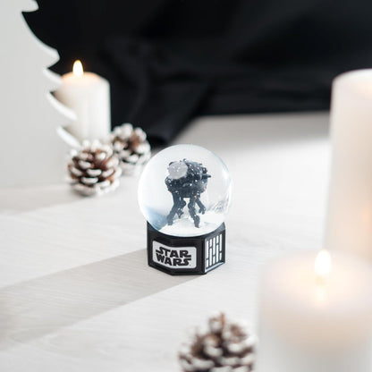Palla di vetro con Neve di Star Wars | Palla di Neve Star Wars, 8 x 10 cm, Sfera di cristallo con neve, Globo di Neve Natalizio, Palla di Neve divertente, Star Wars Gadget