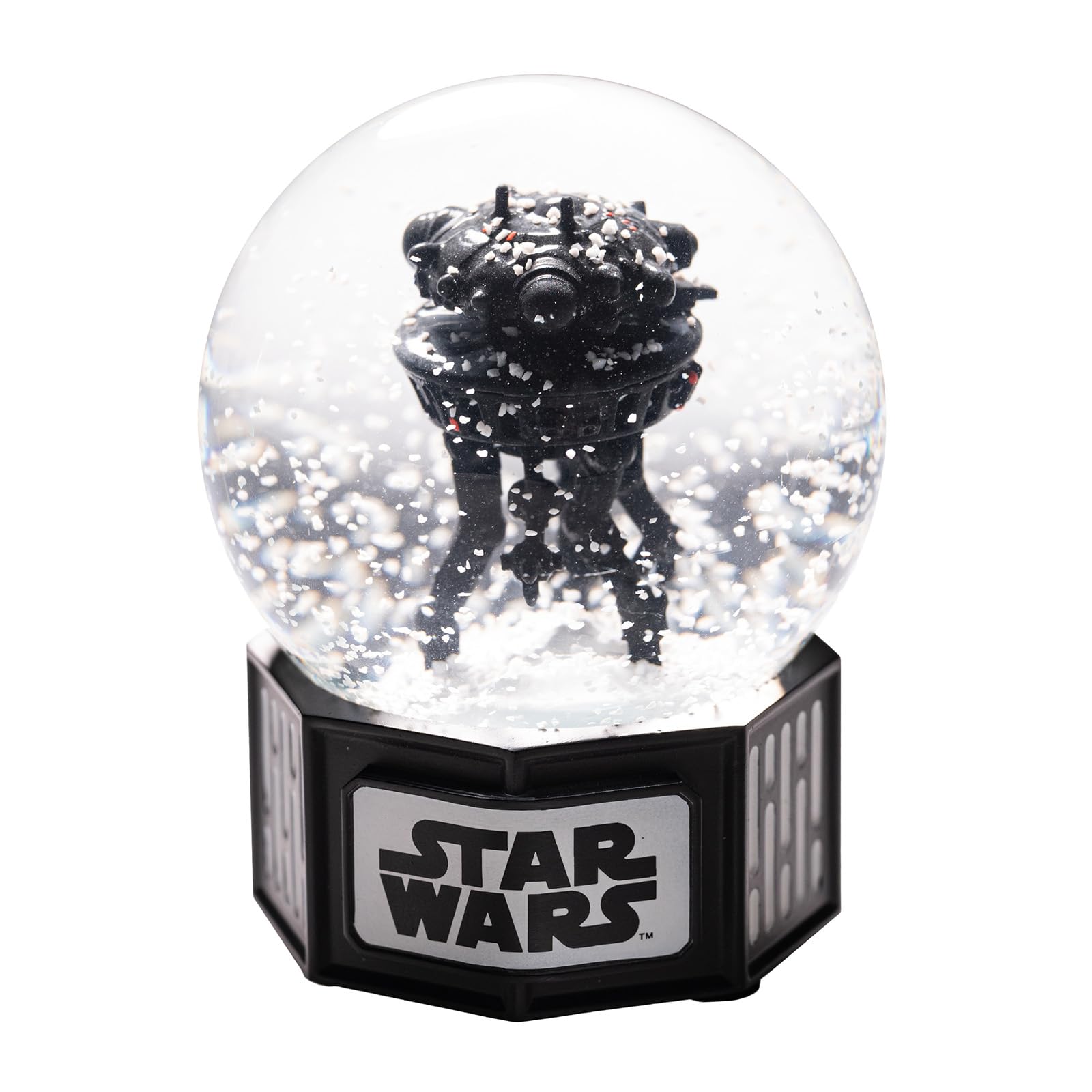 Palla di vetro con Neve di Star Wars | Palla di Neve Star Wars, 8 x 10 cm, Sfera di cristallo con neve, Globo di Neve Natalizio, Palla di Neve divertente, Star Wars Gadget