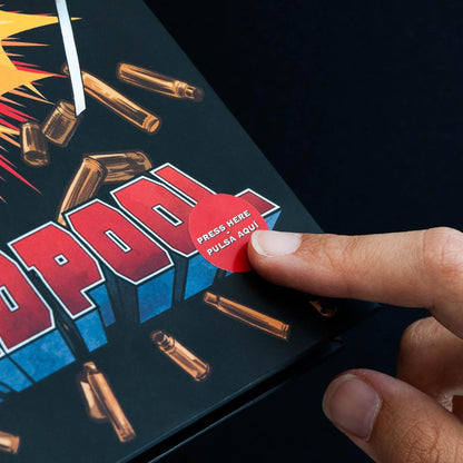 DEADPOOL - Light-Up Notebook - Size A5