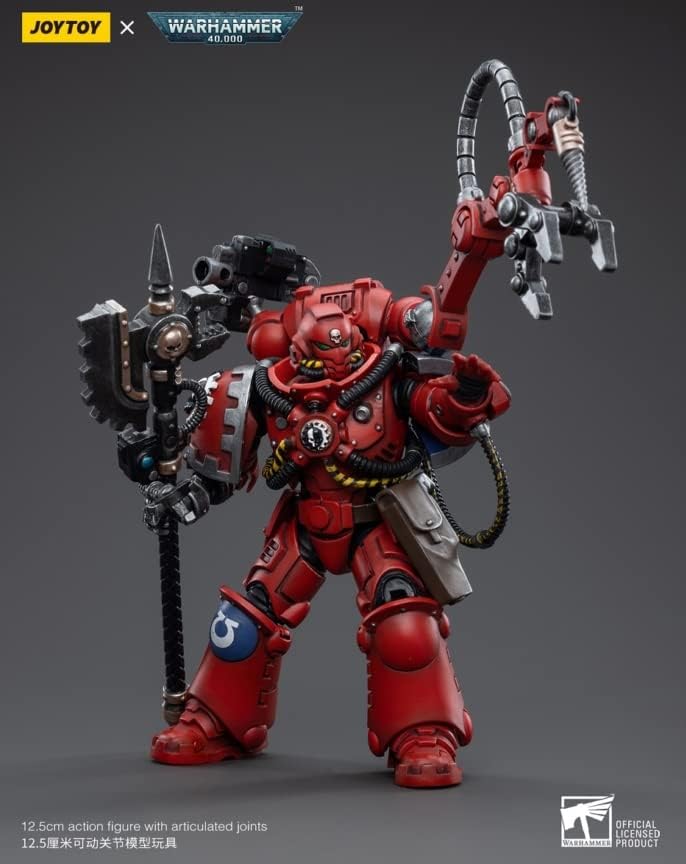 BLOOMAGE JOYTOY (BEIJING) TECH Warhammer 40k Figure 1/18 Ultramarine Primaris Techmarine Brother Tybestis 12 cm
