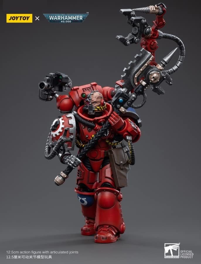 BLOOMAGE JOYTOY (BEIJING) TECH Warhammer 40k Figure 1/18 Ultramarine Primaris Techmarine Brother Tybestis 12 cm