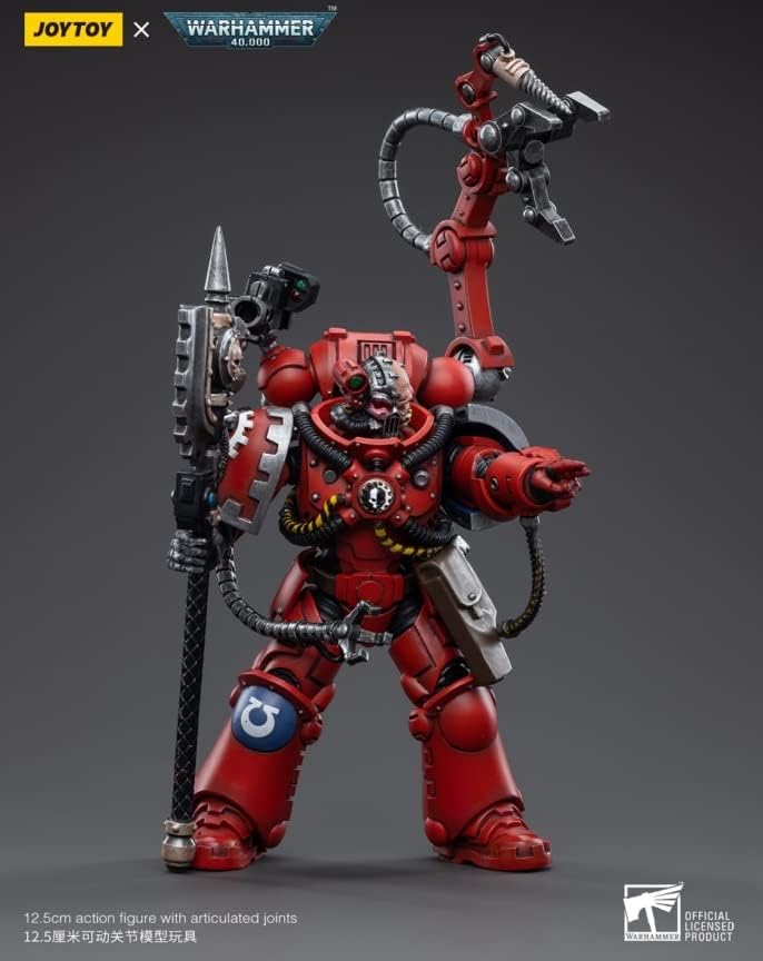 BLOOMAGE JOYTOY (BEIJING) TECH Warhammer 40k Figure 1/18 Ultramarine Primaris Techmarine Brother Tybestis 12 cm