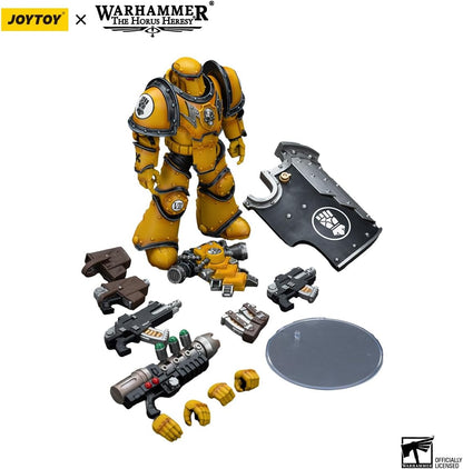 JoyToy Warhammer 40K: Imperial Fists Breacher with Graviton 1:18 Scale Action Figure