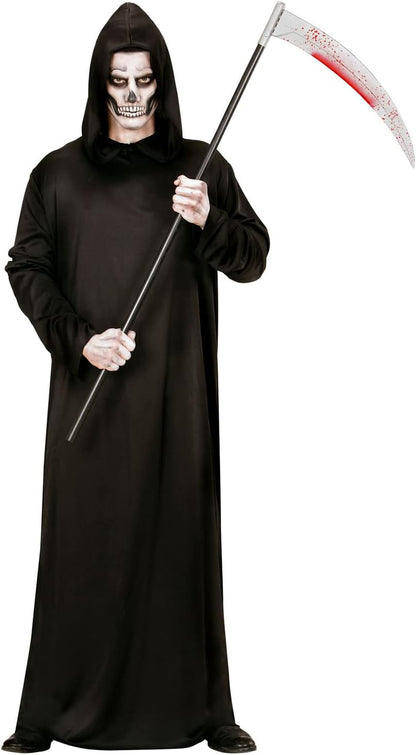 Widmann Kids’ Grim Reaper Costume with Hooded Robe