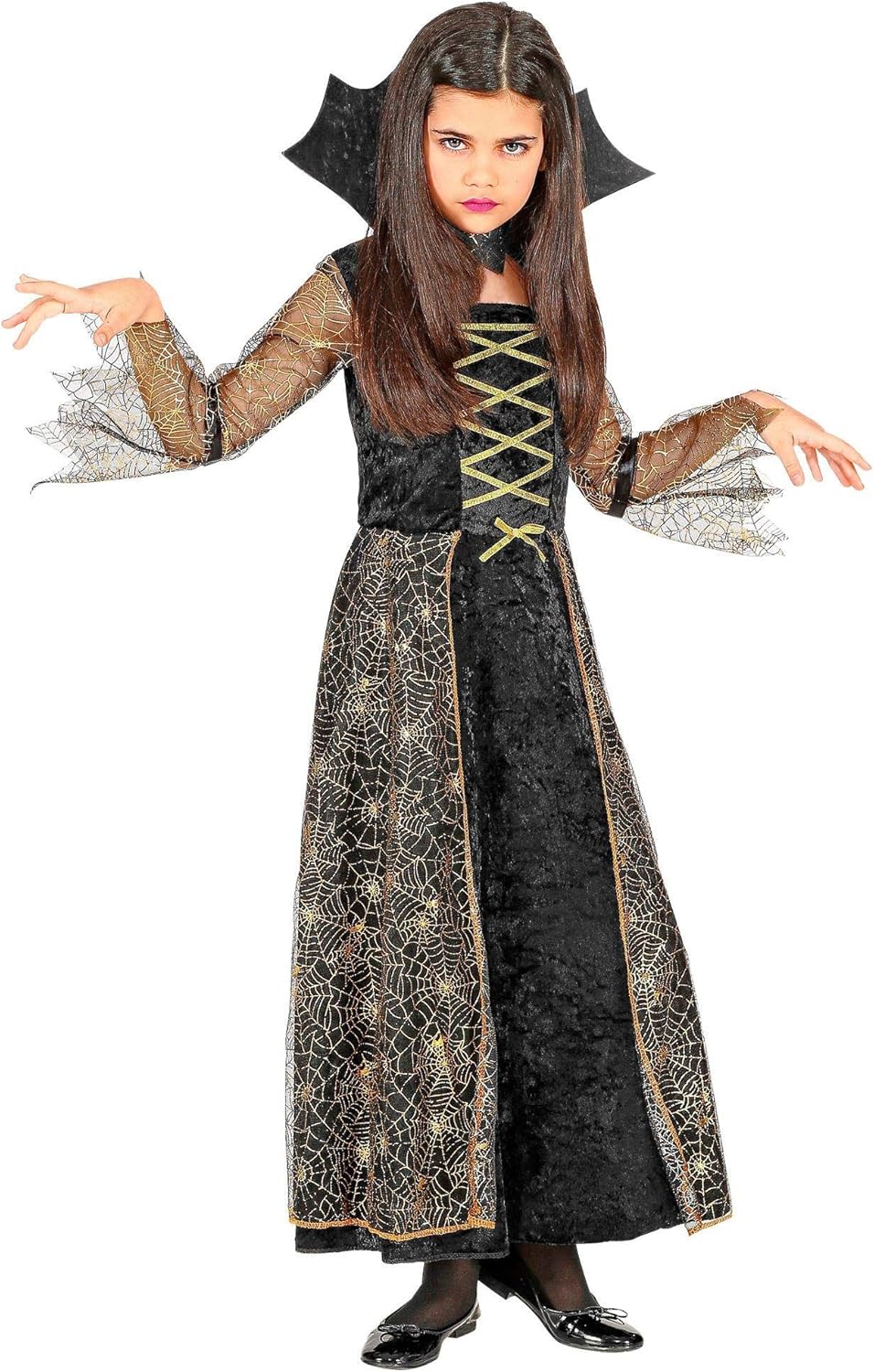 WIDMANN 00158 Spidermal Costume for Children, Multicoloured, 158 cm / 11-13 Years