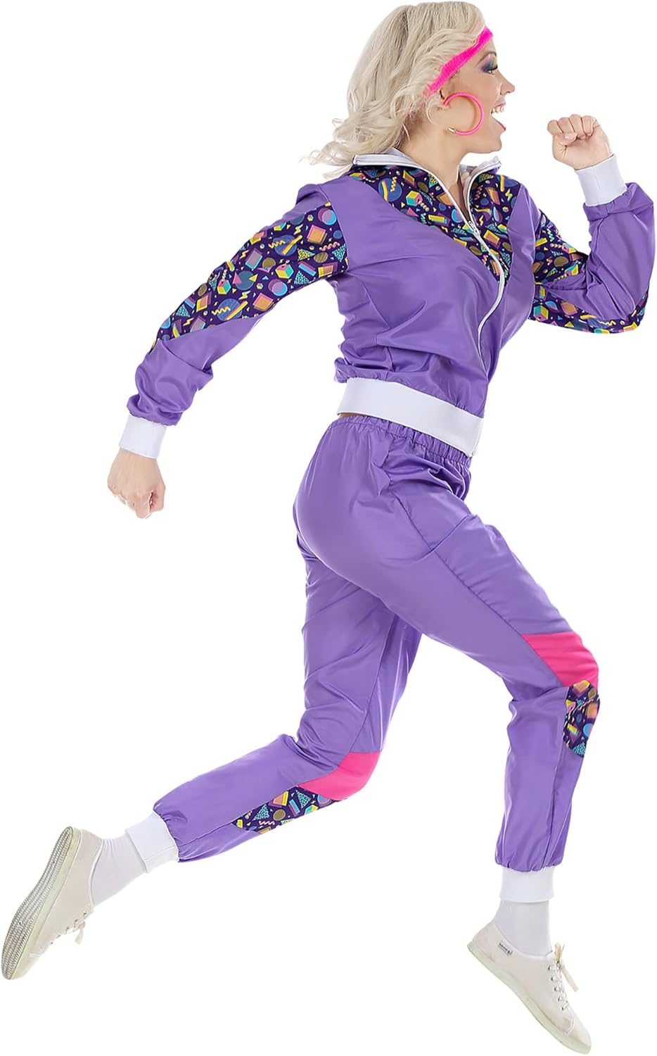 Widmann Women's 80s Costume Multicoloured XXL 200 XXL Multi-coloured