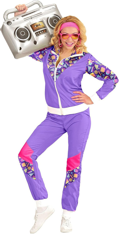 Widmann Women's 80s Costume Multicoloured XXL 200 XXL Multi-coloured
