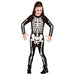 Widmann Child Skeleton Girl Costume, Dress 128