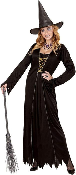 Widmann Adult Witch Costume Dress and Witch's Hat