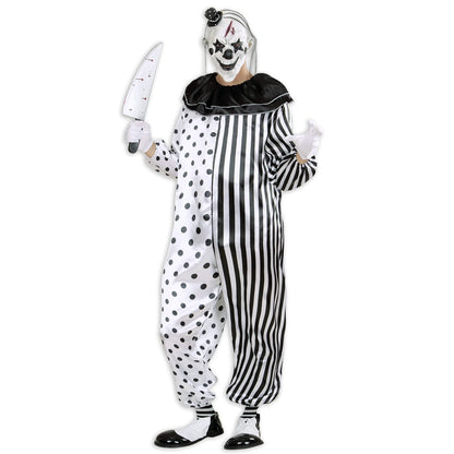 W WIDMANN - Kostüm Killer Pantomime, Overall, Clown, Faschingskostüme, Karneval, Halloween