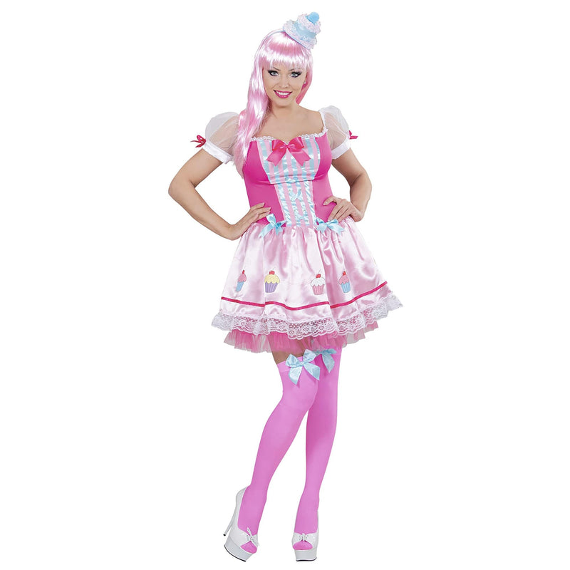 "CUPCAKE GIRL" (dress, mini hat) - (S)