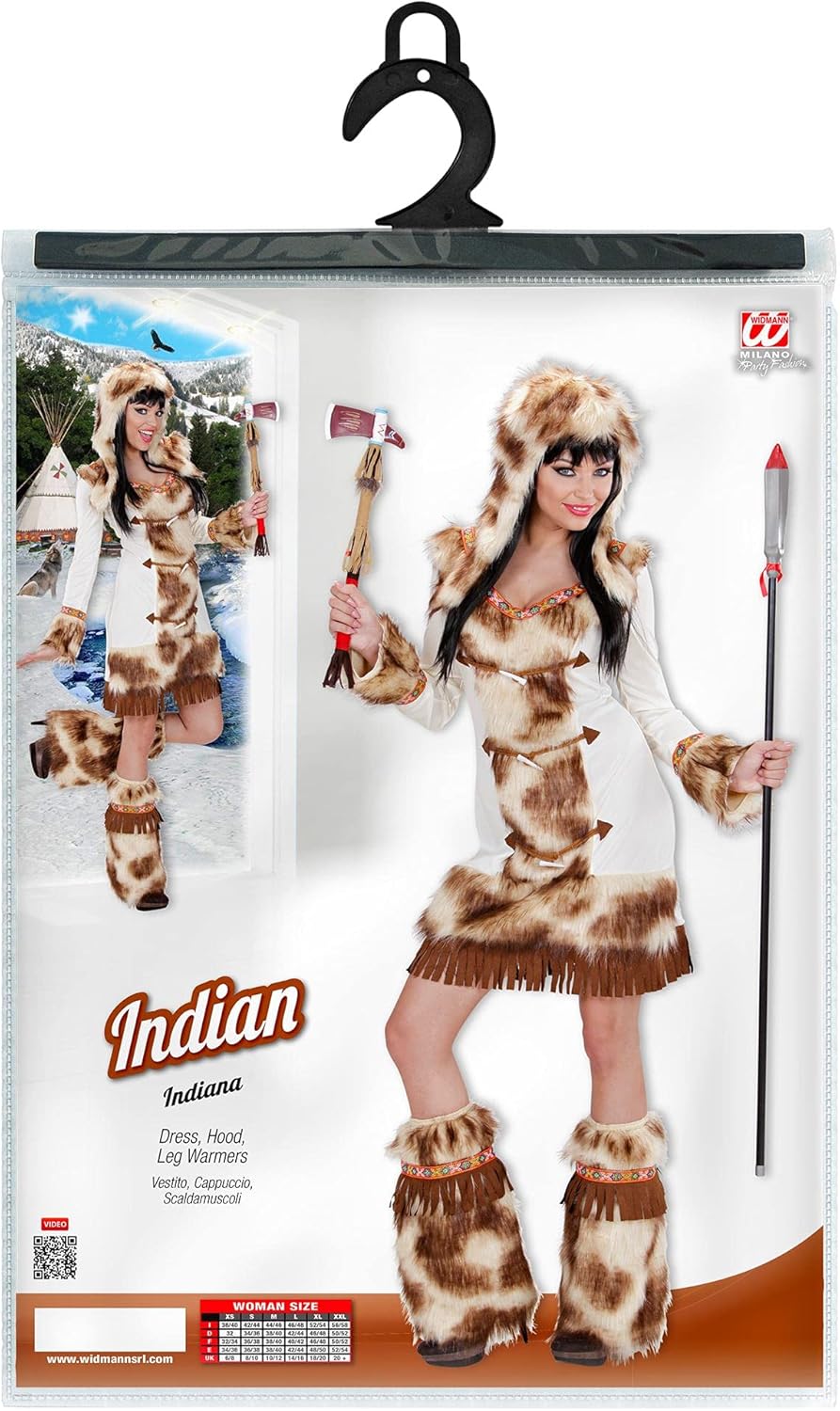 Widmann Weeko - Costume da indiana per adulti
