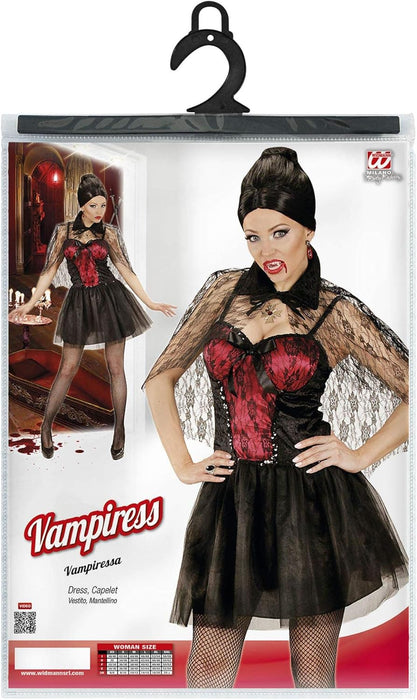 "VAMPIRESS" (dress with capelet) - (M)