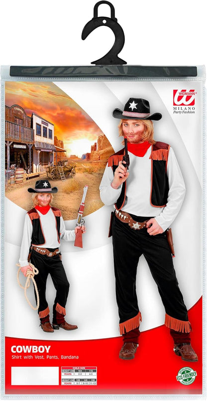 WIDMANN - Children's Cowboy Costume 158