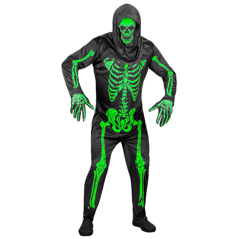 Widmann Men's Scheletro Fluorescente Costume XL Multi-coloured