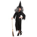 Ladies Witch Costume Large UK 14-16 for Halloween Fancy Dress