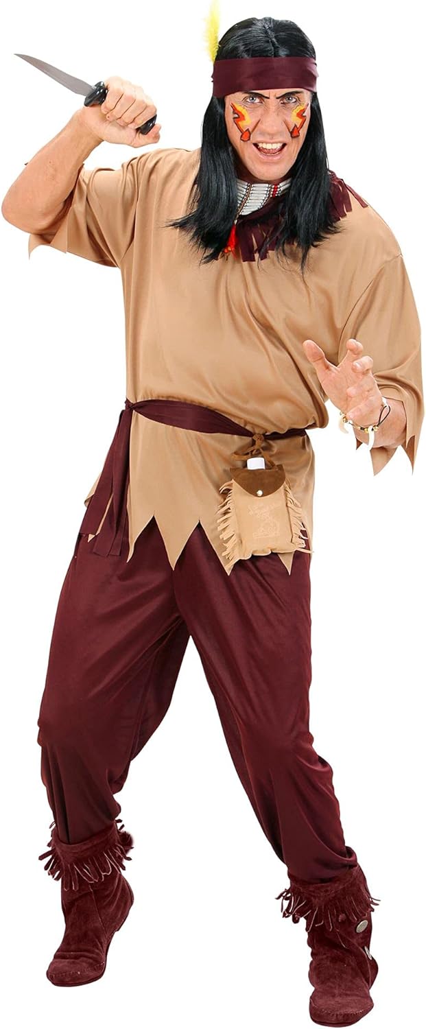 Costume da Pellerossa 'Indiano', Taglia L