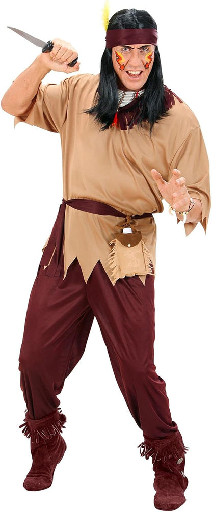 Costume da Pellerossa 'Indiano', Taglia L