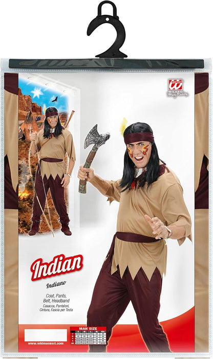 Costume da Pellerossa 'Indiano', Taglia L
