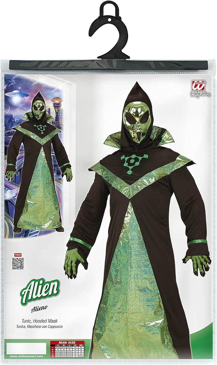 Widmann Adult Alien costume