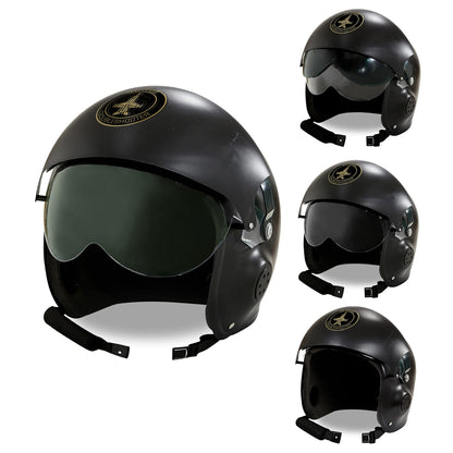 WIDMANN WDM04858 Adults? Elmo Fighter Jet Pilot Costume, One Size (Black)