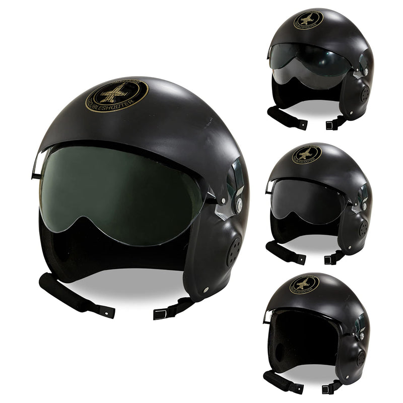 WIDMANN WDM04858 Adults? Elmo Fighter Jet Pilot Costume, One Size (Black)