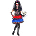 Widmann Children's Costume Mujer dia de los Muertos