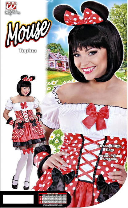 "MOUSE" (dress, cuffs, ears) - (S)