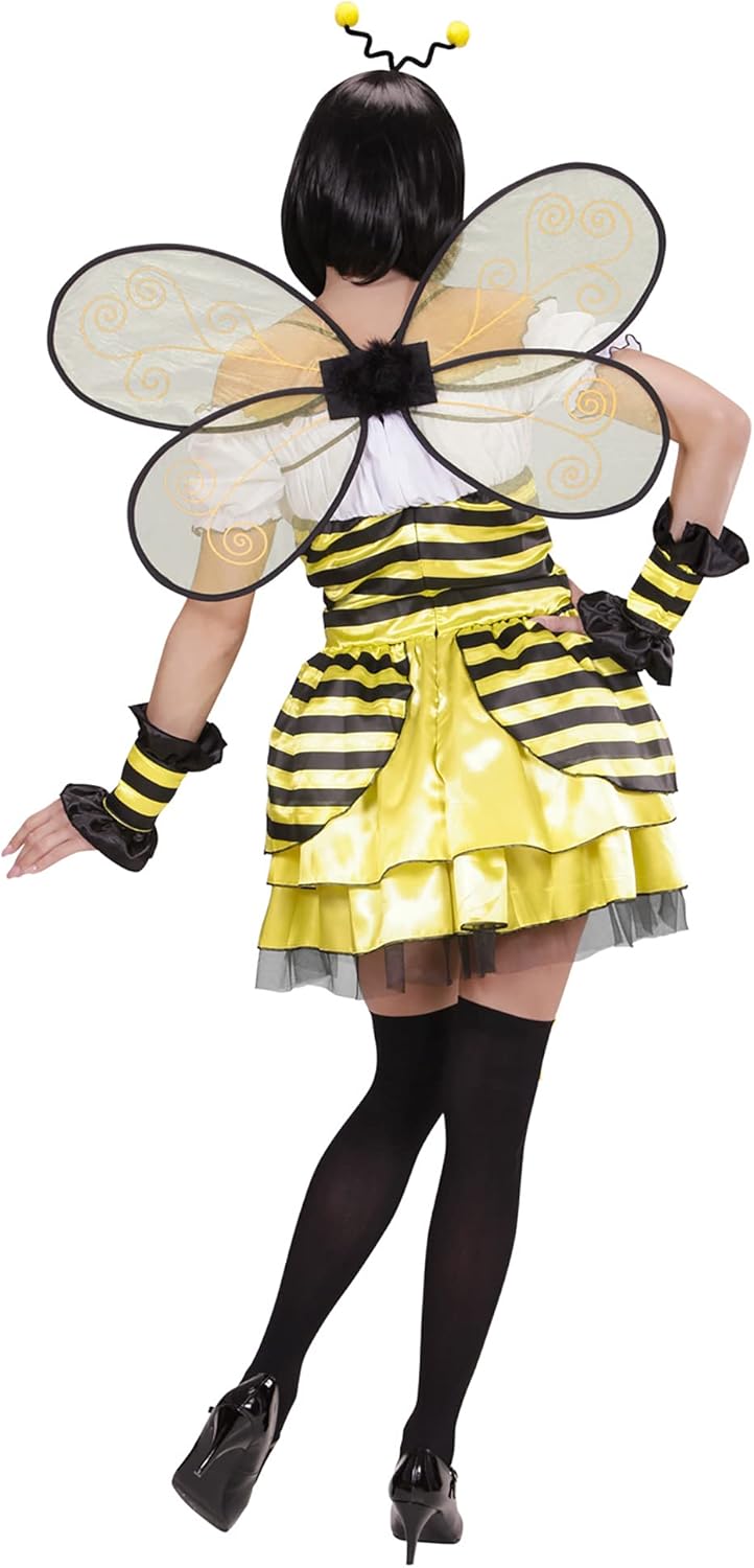 "BEE" (dress, cuffs, wings, antennas) - (M)
