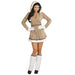 Widmann 05551, Adult costume, Eskimo girl, dress with hood, leg warmers and gloves.