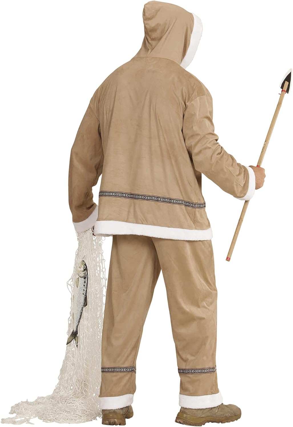 Widmann Adult's Costume 05561 Eskimo, Top With Hood and Trousers XL