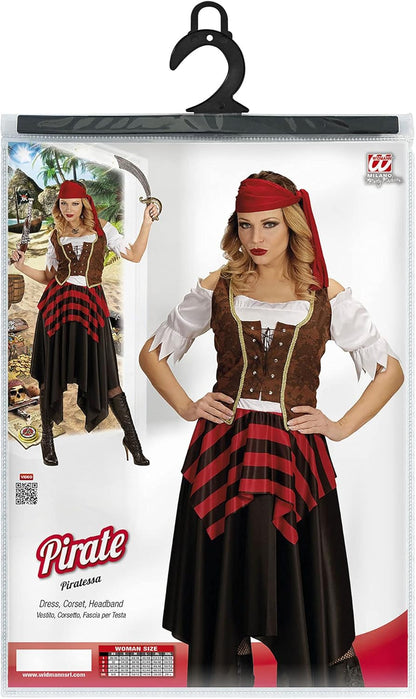 WIDMANN wdm05629 Pirate Costume ? Multicoloured, Small