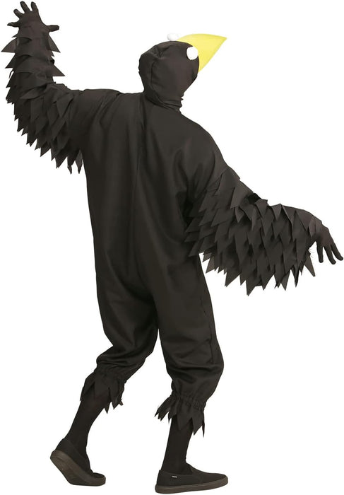 "CROW" (hooded jumpsuit with mask) - (L)