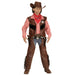 Widmann - Children's cowboy costume, shirt with vest, chaps, hat, wild west, theme party, carnival 158