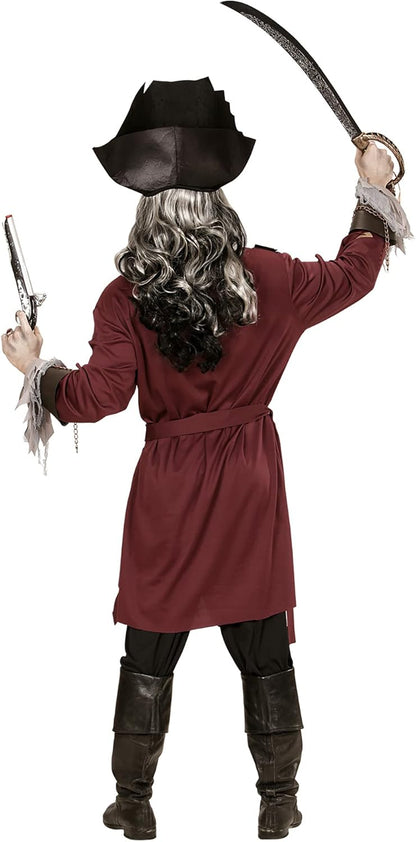 "CAPTAIN SPOOK" (coat with belt, jabot, sash, hat) - (M)