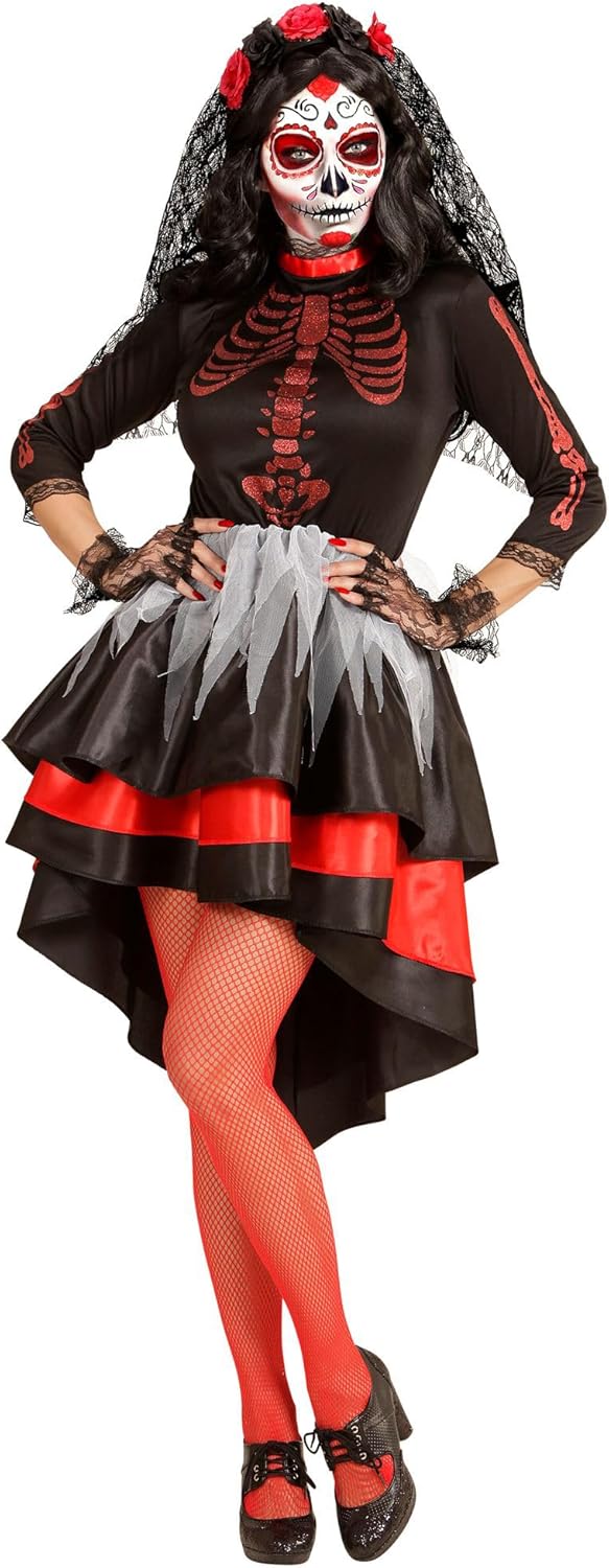 Widmann Adult Costume Dia de los Muertos Corpse Bride