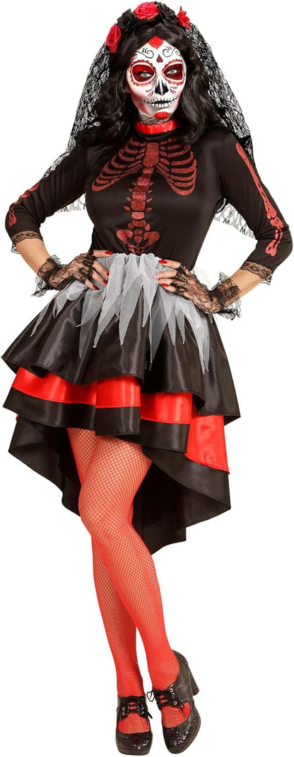 Widmann Adult Costume Dia de los Muertos Corpse Bride