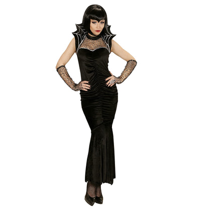 "SPIDERELLA" (dress, fingerless gloves) - (S)