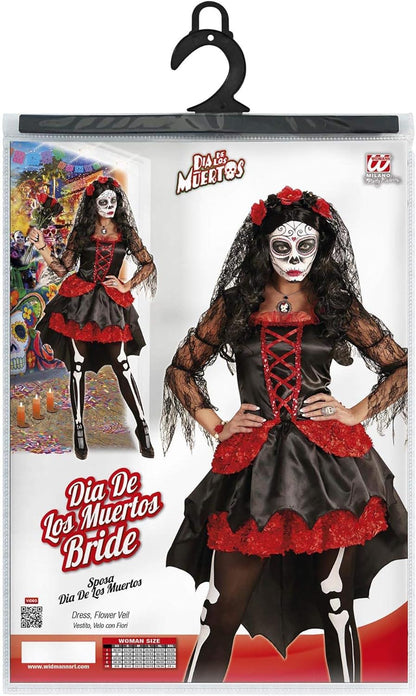 Widmann Adult Costume Dia de los Muertos Corpse Bride