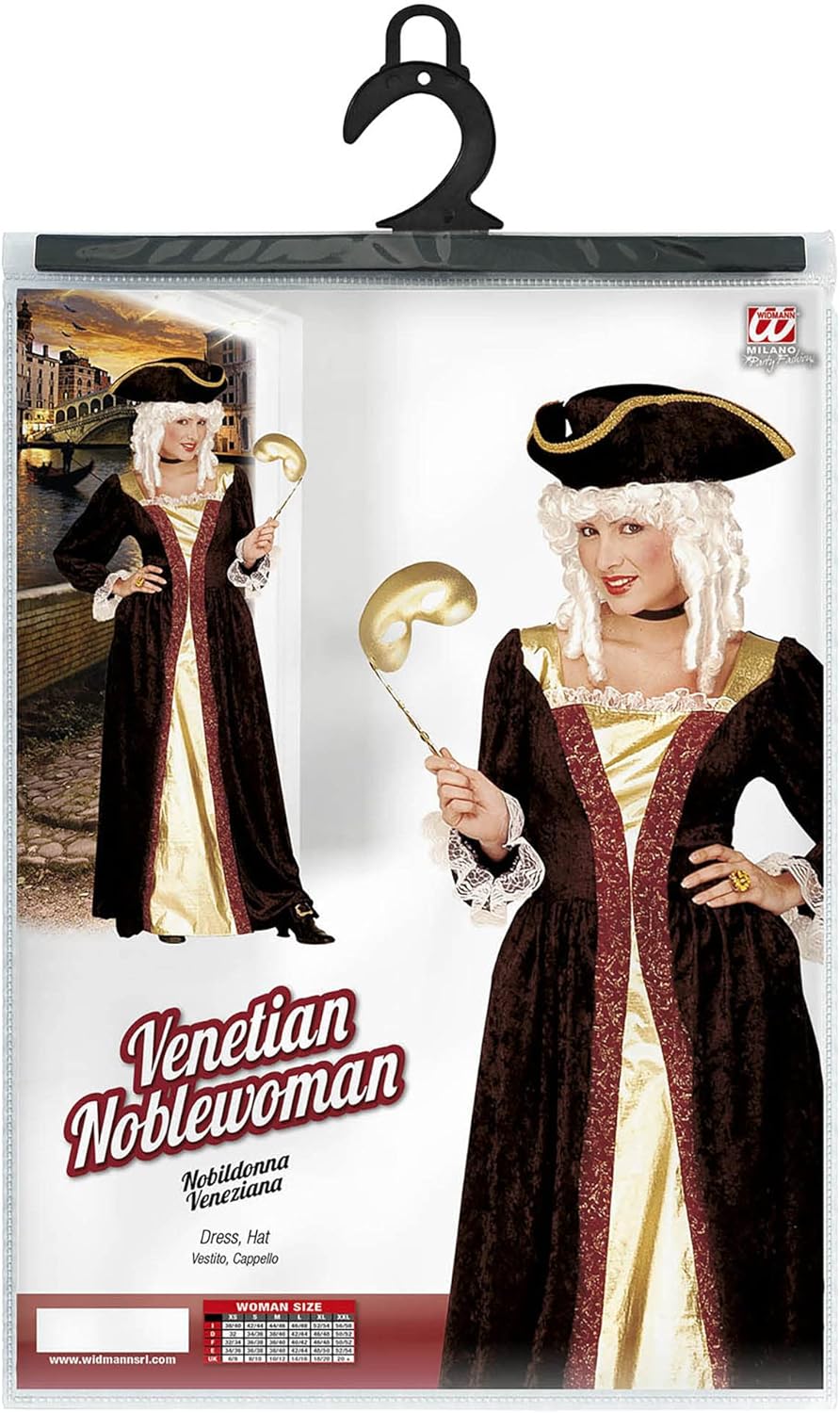 Widmann 0643 Nobildonna Veneziana Costume Donna: 44 Multi-coloured